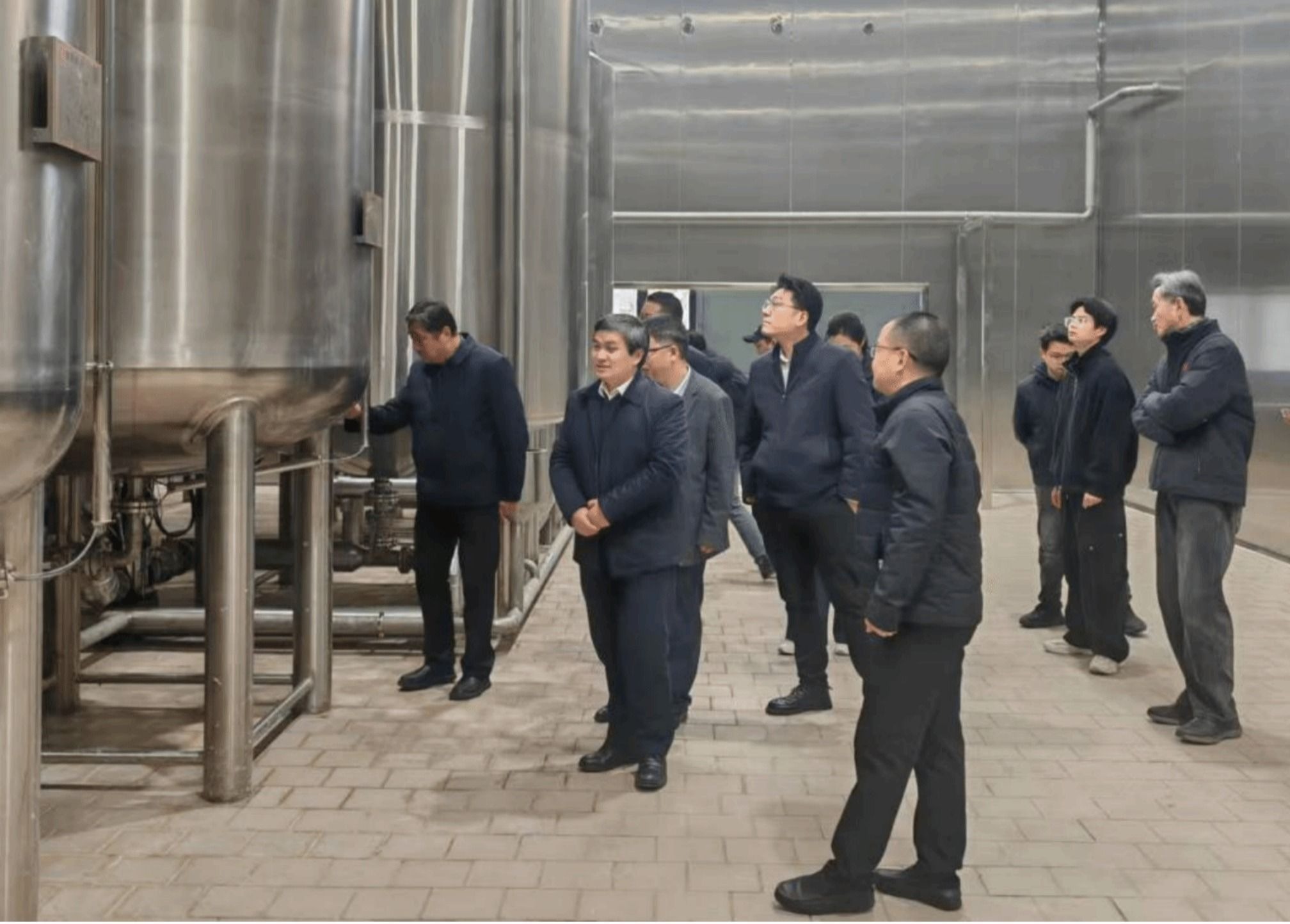 湖北中医药大学党委书记、湖北时珍实验室常务副主任刘松林赴潜江市调研功能壳寡糖产业化项目进展-湖北时珍实验室